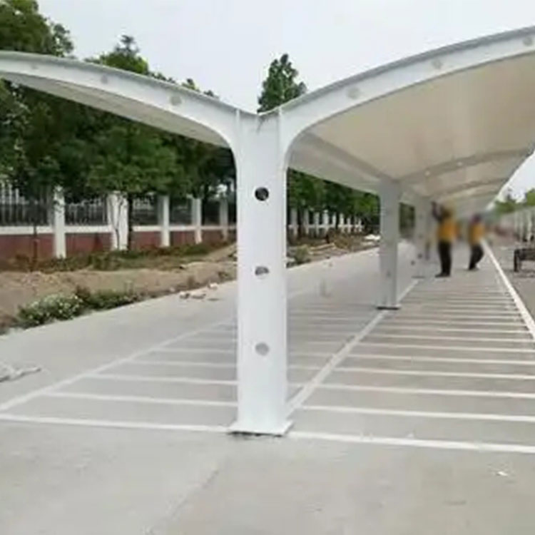 广安膜结构电动车棚