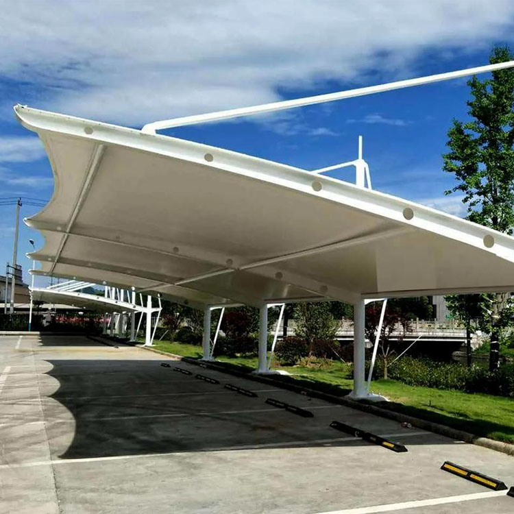 广安膜结构汽车棚