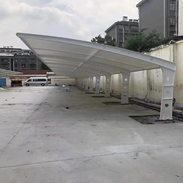 广安膜结构汽车棚