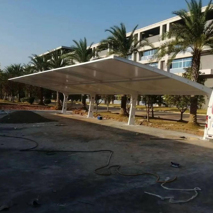 广安膜结构汽车棚